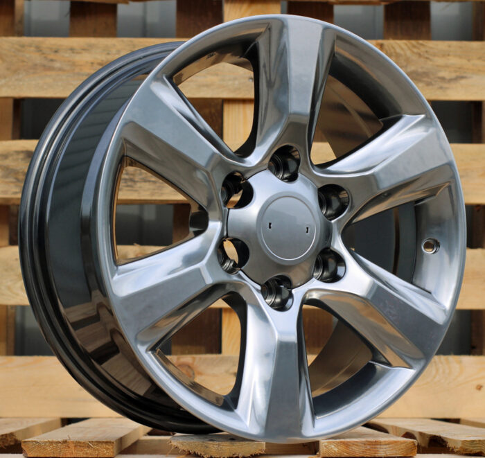 R17x7.5 6X139.7 ET 25 110.1 BY433 Hyper Black (HB) For TOYOT (K3)