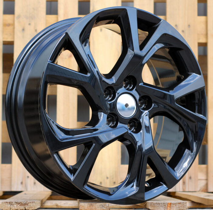 R17x7 5X114.3 ET 45 60.1 FE132 Black (BL) For TOYOT (P1)