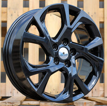 Indlæs billede til gallerivisning R17x7 5X114.3 ET 45 60.1 FE132 Black (BL) For TOYOT (P1)