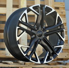 R19x8.5 5X112 ET 38 57.1 YF5719 Black Polished Half Matt (MBHM) For CUPRA (Z6) (HYBRID FORGED)