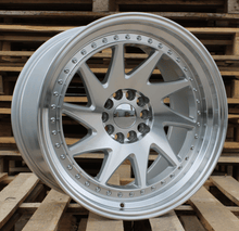 Indlæs billede til gallerivisning R18x8.5 5X120 ET 25 74.1 XFA39 Polished Silver (MS) For RACIN