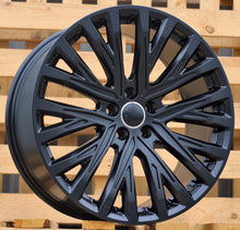 Indlæs billede til gallerivisning R20x9 5X112 ET 37 66.5 B1339 Black Half Matt (BLHM) For AUD