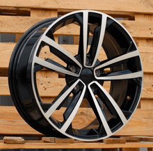 Indlæs billede til gallerivisning R17x7 5X112 ET 45 57.1 B5287 (IN5396) Black Polished (MB) For VW
