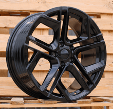 Indlæs billede til gallerivisning R19x8.5 5X112 ET 38 57.1 Y1243 (YF5667) Black (BL) For VW (P2) (HYBRID FORGED)