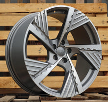 Indlæs billede til gallerivisning R20x9 5X112 ET 38 66.5 I5639 Grey Polished Half Matt (MGHM) For AUD