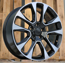 Indlæs billede til gallerivisning R20x8 5X127 ET 50 71.5 B5536 Black Polished (MB) For JEEP (K4)