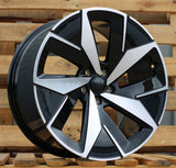 R20x9 5X112 ET 42 57.1 I5647 Black Polished (MB) For VW (Z5) (ID.4/ID.5 (Rear)