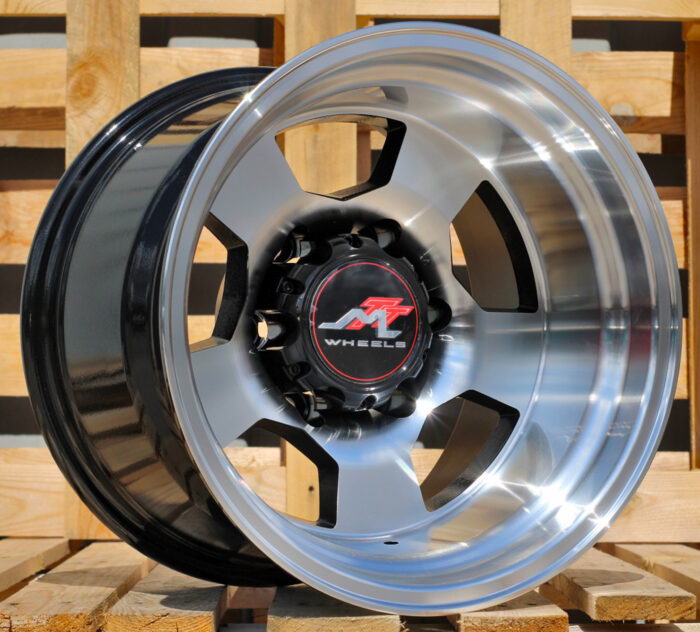 R15x12 6X139.7 ET M78 110.1 BY472 Black Polished (MB) For 4X4 (Z2)