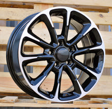 Indlæs billede til gallerivisning R17x7 5X110 ET 40 65.1 Y1281 Black Polished (MB) For FIAT (Z4) (NEW Model 500)