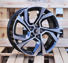 Indlæs billede til gallerivisning R17x7.5 5X114.3 ET 40 66.1 D5229 (7522912) Black Polished (MB) For RENAU (P)