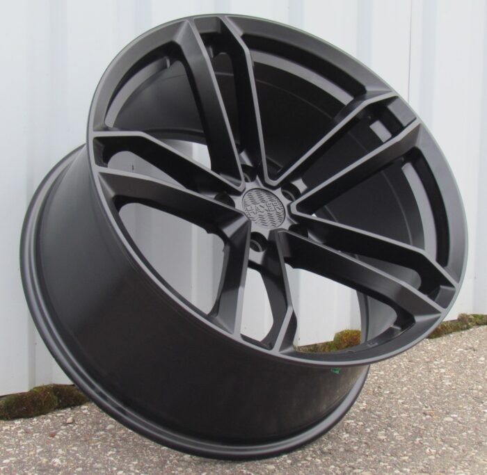 R19x9.5 5X110 ET 35 65.1 D5276 (HX023) Black Half Matt (BLHM) For HAXER