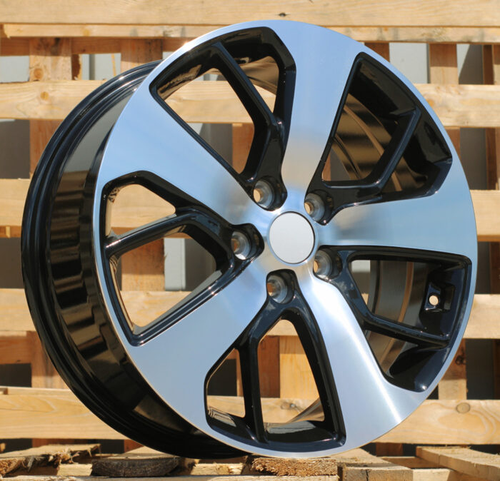 R18x7.5 5X114.3 ET 52.5 67.1 I5390 Black Polished (MB) For KIA (P1)