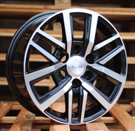 R18x7.5 6X139.7 ET 25 106.1 B1155 Black Polished (MB) For TOYOT (K7) (4×4)