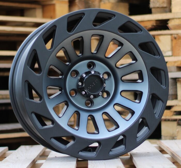 R17x9 6X120 ET 20 66.9 H1006 Black Matt (BM) For 4X4 (P1)