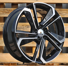 Indlæs billede til gallerivisning R17x7 5X100 ET 51 57.1 B1113 Black Polished (MB) For SKODA (R)