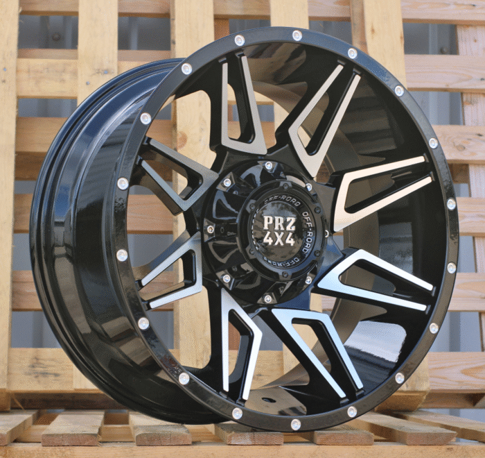 R20x10 6X139.7 ET 0 106.1 B1955 Black Polished (MB) For 4X4 (K3)