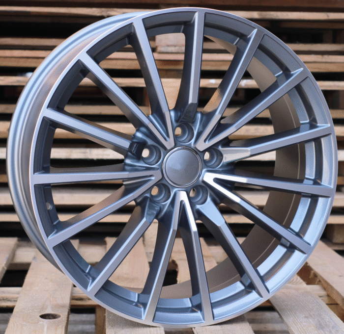R19x8.5 5X112 ET 32 66.5 B5246 Grey Polished (MG) For AUD (P)