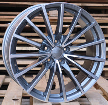 Indlæs billede til gallerivisning R18x8 5X112 ET 31 66.5 B5246 Grey Polished (MG) For AUD (K4)