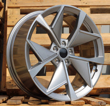 Indlæs billede til gallerivisning R19x8 5X112 ET 45 57.1 I5638 Grey Polished (MG) For SKODA