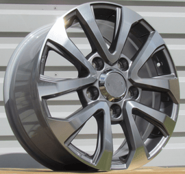 R18x8 5X150 ET 60 110.5 B1156 Grey Polished (MG) For TOYOT (K3)