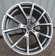 Indlæs billede til gallerivisning R19x9 5X120 ET 38 72.6 B5601 Grey Polished Half Matt (MGHM) For BMW