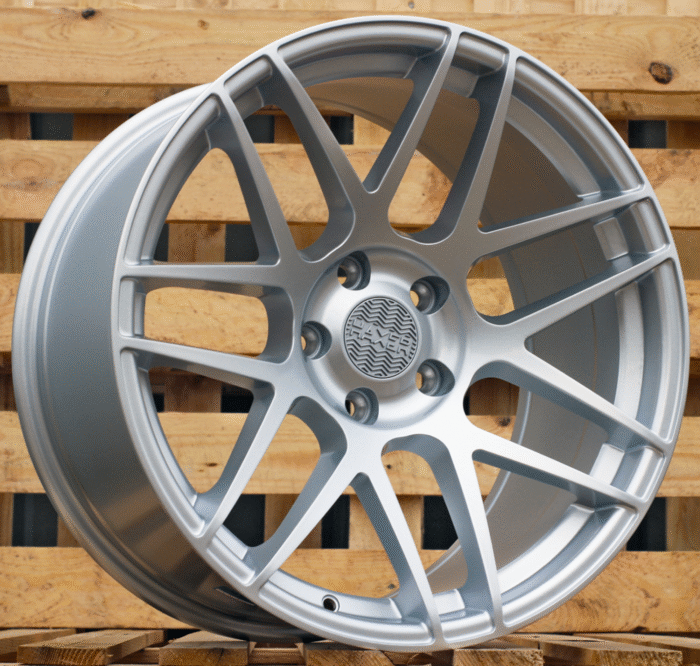 R19x9 5X120 ET 30 72.6 XF995 (HX022) Silver Shining (SS) For HAXER (P1) (Rear+Front)