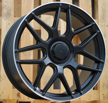 Indlæs billede til gallerivisning R19x8 5X112 ET 43 66.6 FE195 Black Half Matt+Polished Lip (BLHMPL) For MER (Z5)