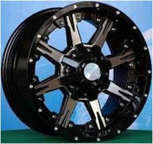Indlæs billede til gallerivisning R20x9 12X135/139 ET M12 106.1 LU406 Black (BL) For 4X4 (K3) (Milling)