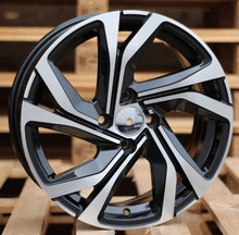 Indlæs billede til gallerivisning R15x6 5X100 ET 45 57.1 B5762 Black Polished (MB) For RACIN (R)