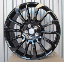 Indlæs billede til gallerivisning R22x9.5 5X120 ET 45 72.6 BY959 (H702F) Black (BL) For LAND (K7) (HYBRID FORGED)