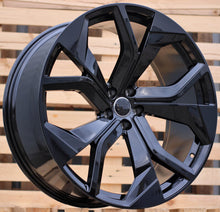 Indlæs billede til gallerivisning R22x10 5X112 ET 21 66.5 B1637 Black (BL) For AUD (Z1)