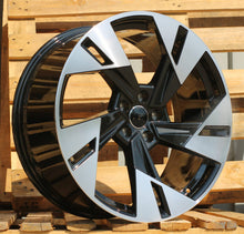 Indlæs billede til gallerivisning R19x8 5X112 ET 45 66.5 I5640 Black Polished (MB) For AUD