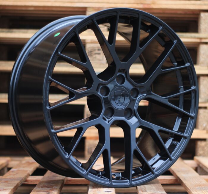 R20x9 5X112 ET 26 66.5 BK998 (SLY005) Black (BL) For PORCH (K7+P2) (Rear+Front)