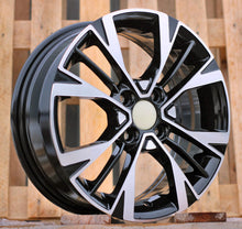 Indlæs billede til gallerivisning R15x6 4X100 ET 51 54.1 Y1127 Black Polished (MB) For KIA (R+L1)