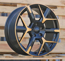 Indlæs billede til gallerivisning R18x8 5X112 ET 40 57.1 YF6147 Black Polished Half Matt Cooper (MBHMC) For CUPRA (K8) (HYBRID FORGED)