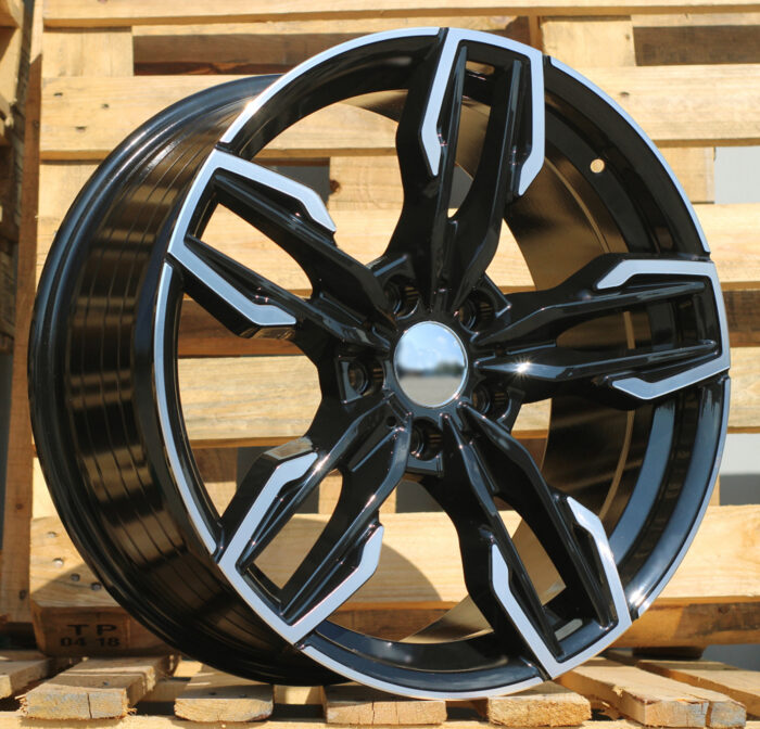 R19x8.5 5X120 ET 38 72.6 FE170 Black Polished (MB) For BMW (Z5)
