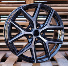 Indlæs billede til gallerivisning R18x7.5 5X114.3 ET 45 60.1 FE148 (Y1140) Black Polished (MB) For TOYOT (K4)