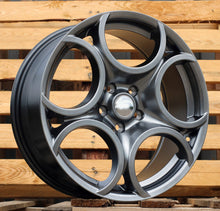 Indlæs billede til gallerivisning R17x7.5 5X110 ET 41 65.1 L1432 Hyper Black (HB) For ALFA (P1+Z6)