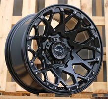 Indlæs billede til gallerivisning R17x9 6X139.7 ET M6 87.1 B1108 Black Half Matt (BLHM) For 4X4 (R)
