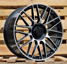 Indlæs billede til gallerivisning R19x8.5 5X112 ET 40 66.6 Y0207 (FBX161) Black Polished (MB) For MER (Z5+K4) (HYBRID FORGED Rear+Front)