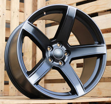 Indlæs billede til gallerivisning R18x7.5 5X115 ET 20 71.5 B1671 (A5855) Black Half Matt (BLHM) For DODGE (P)