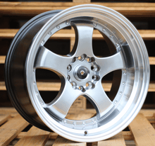 Indlæs billede til gallerivisning R18x9.5 10X114/120 ET 20 74.1 LU002 Hyper Black (HB) For RACIN (P1) (REAR+FRONT STYLE JAPAN)