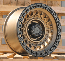 Indlæs billede til gallerivisning R16x8.5 6X139.7 ET 0 110.1 JT220 Bronze+Polished Lip (YYPL) For 4X4 (K3)