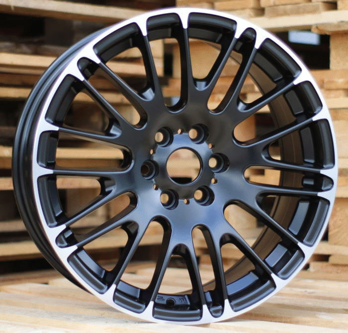 R20x10 5X112 ET 20 66.5 BY913 Black Polished Matt (MBM) For PORCH