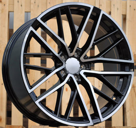R20x9.5 5X112 ET 22 66.6 FE248 Black Polished (MB) For MER (P2+P+Z5) (GLC Class Coupe (Rear)