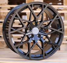 Indlæs billede til gallerivisning R19x8.5 5X120 ET 35 72.6 B1383 Black (BL) For BMW (Z3) (Rear+Front)