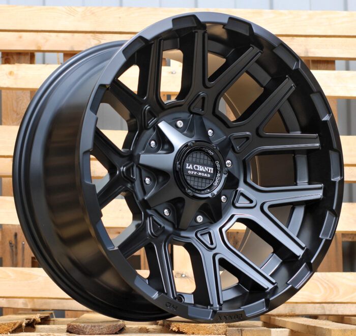 R20x10 8X165.1 ET M19 121.3 B1234 Black Half Matt (BLHM) For 4X4 (Z2)