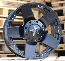 Indlæs billede til gallerivisning R18x9 10X139/150 ET M12 110.1 A5187 Black Matt (BM) For 4X4 (Z1)