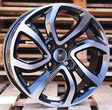 Indlæs billede til gallerivisning R16x6.5 4X108 ET 26 65.1 A417 Black Polished (MB) For CITRO (P)