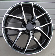 Indlæs billede til gallerivisning R18x8.5 5X112 ET 43 66.6 XE137 (BY1225) Black Polished (MB) For MER (Z2)